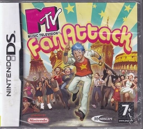 MTV Fan Attack - Nintendo DS - i folie (AA Grade) (Genbrug)